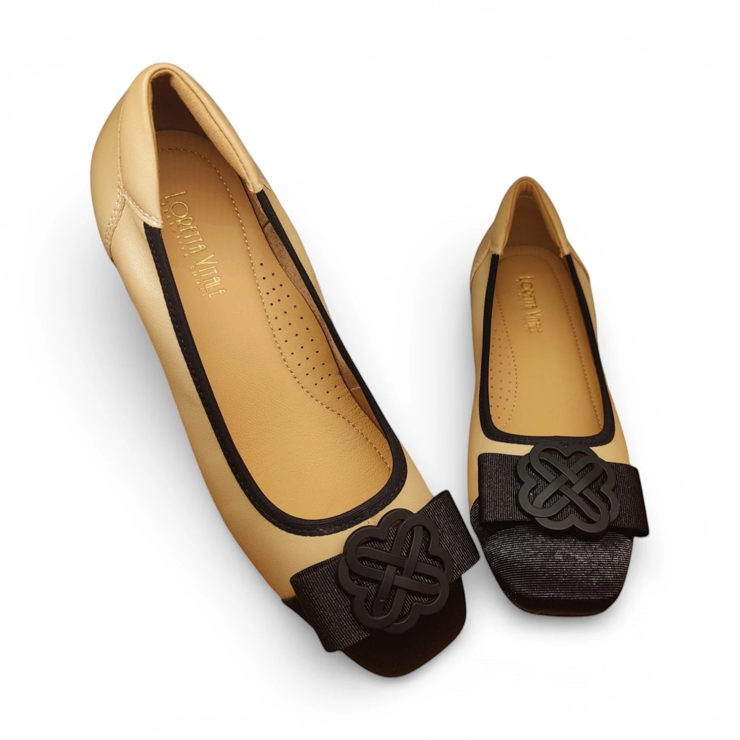 Loretta Vitale W5341 - Beež/Must