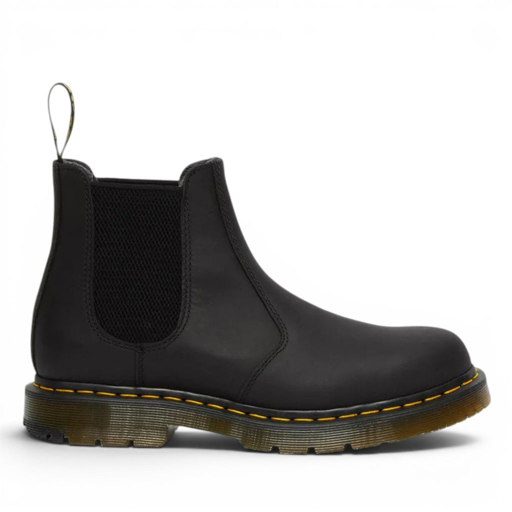 My Store black waterproof leather 2976 Wintergrip Chelsea boots with WarmWair lining and PVC sole.