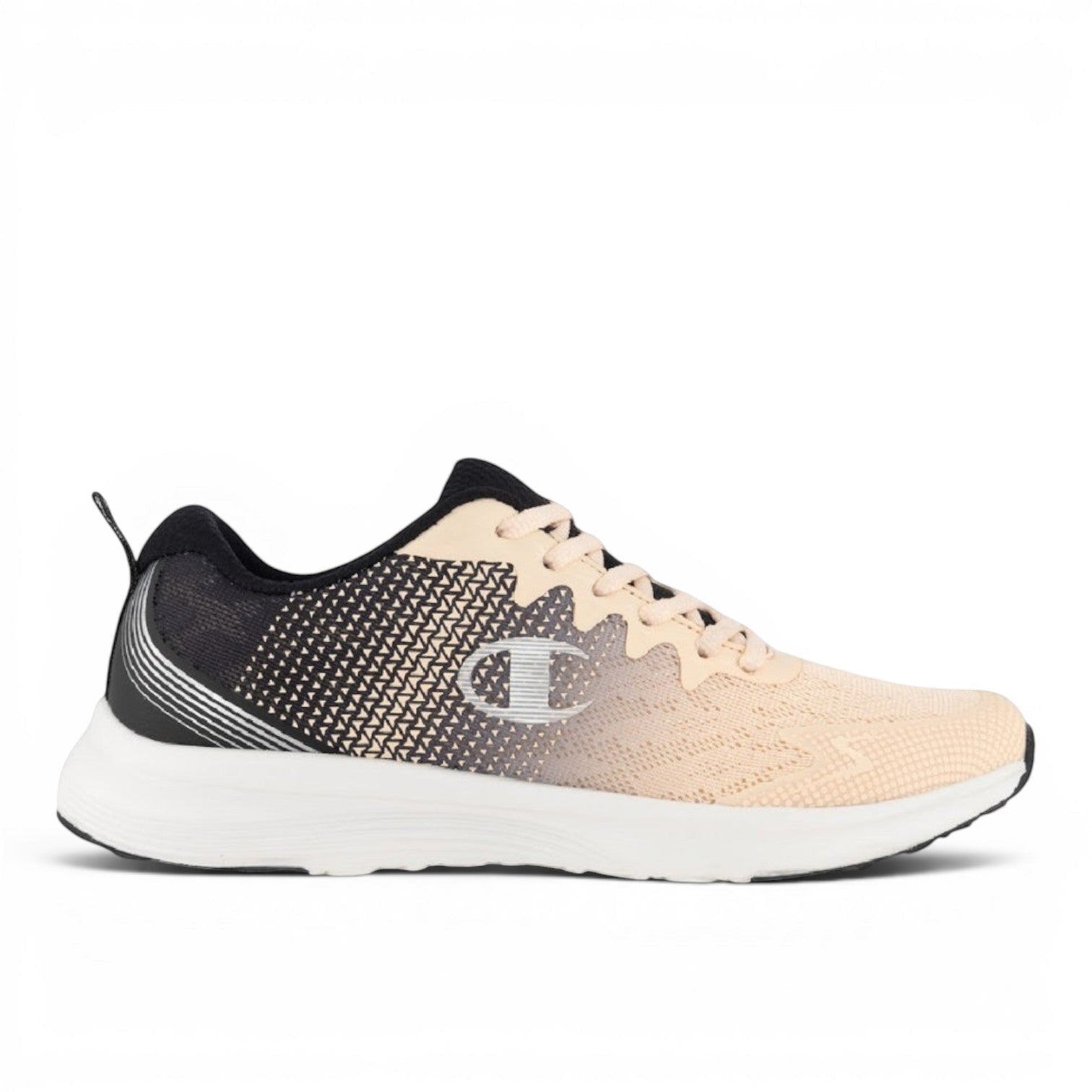My Store Champion Strallo light peach and black gradient athletic shoes made of textile.