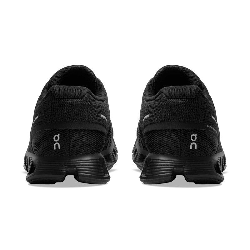 My Store black recycled polyester Cloud 5 sneakers with quick-lace system and cushioned sole