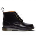 My Store Dr. Martens Emmeline Arcadia cherry red leather lace-up ankle boots with a Goodyear welt.