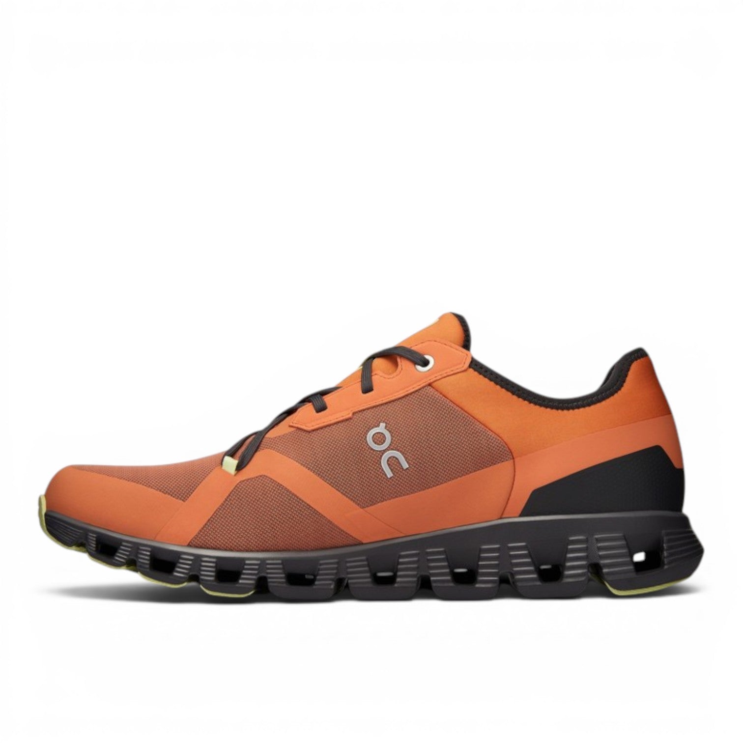 ShoeShop ON Cloud X3 AD orange mesh training shoe with black sole and cushioning