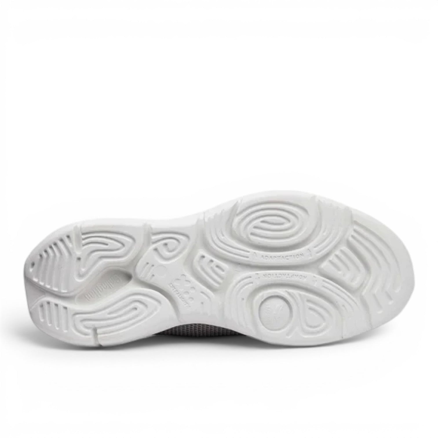 ShoeShop Callaghan 62400 white sneaker with a textured, ergonomic rubber sole for superior grip and comfort.