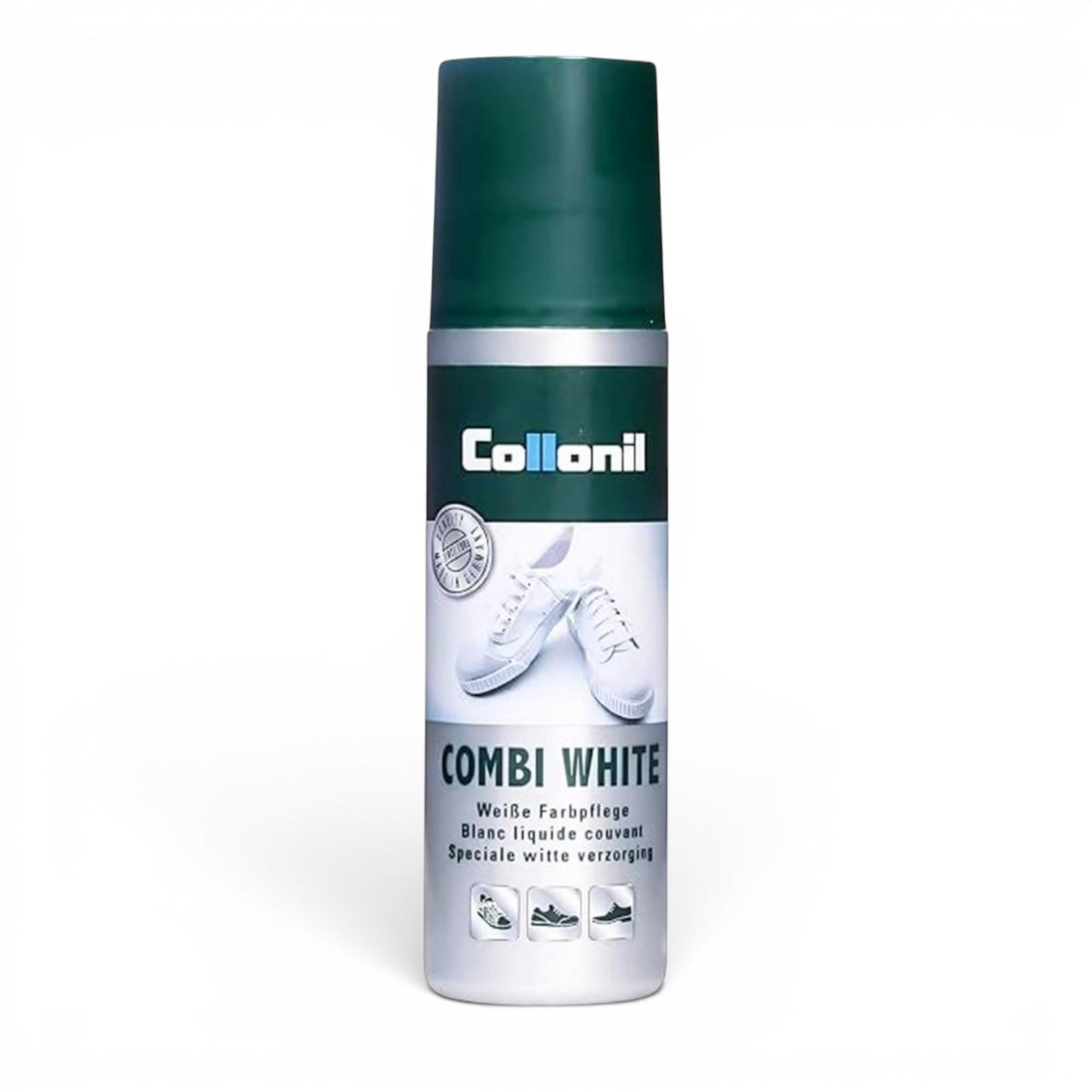 ShoeShop Collonil Combi White 100ml liquid shoe polish for refreshing white leather and synthetic footwear