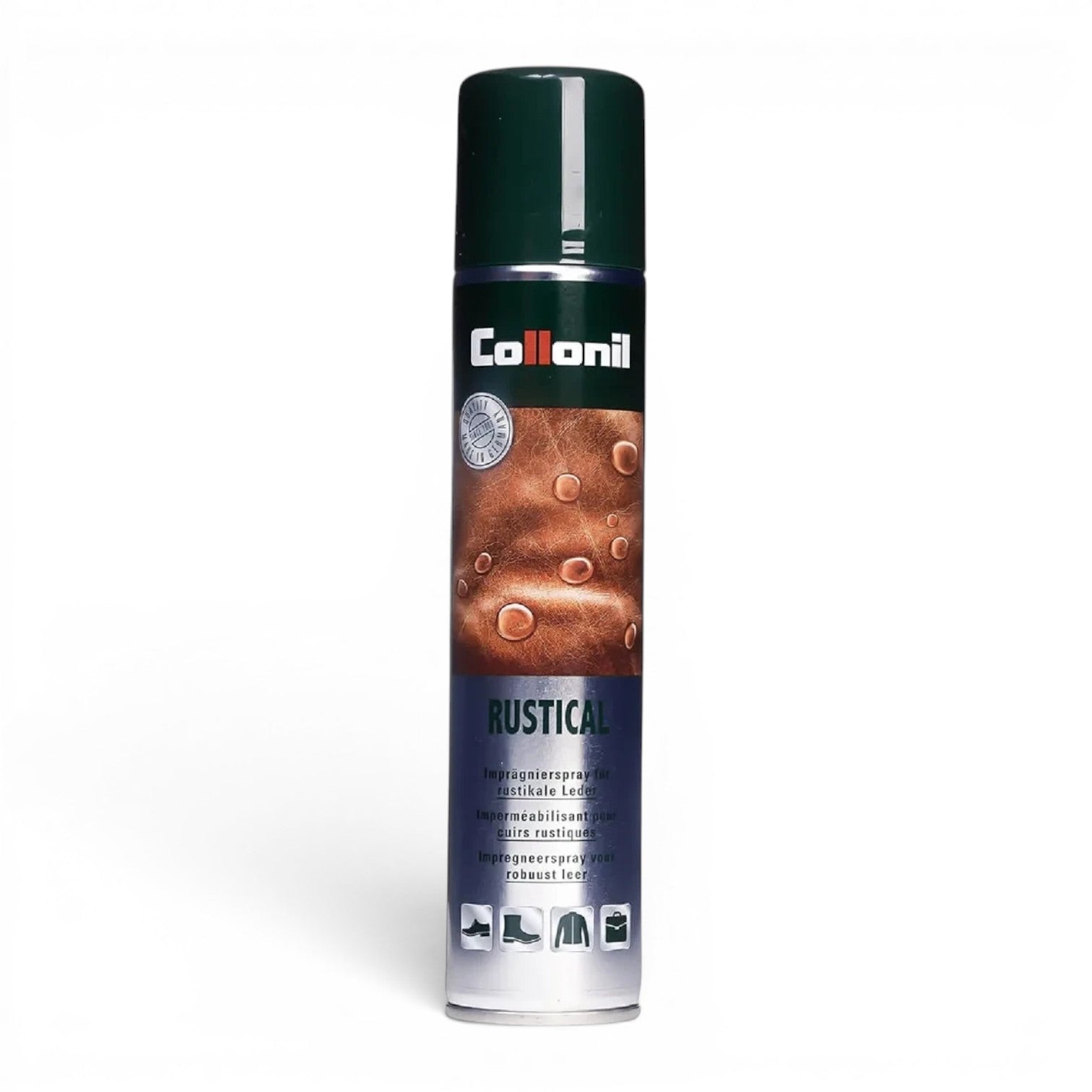 ShoeShop Collonil Rustical 200ml waterproofing spray for waxed and oiled leather footwear and high-tech materials.