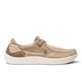 ShoeShop Sunni Sabbi KIKAI beige organic cotton Wallabee style casual shoes with natural rubber and cork sole